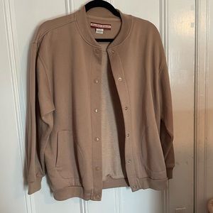 🎉3/$15🎉 Tudor Court by Haband Fleece long sleeve jacket